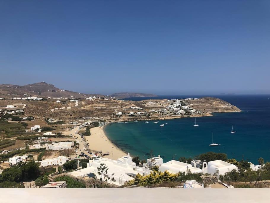 Ferienwohnung Cycladic House With Aegean View Kalo Livadi Exterior foto